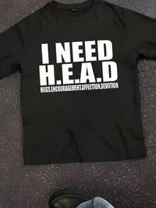 I Need HEAD Oddly Specific T Shirts Unisex Humor Clothing F - 黑色 - 查看 1