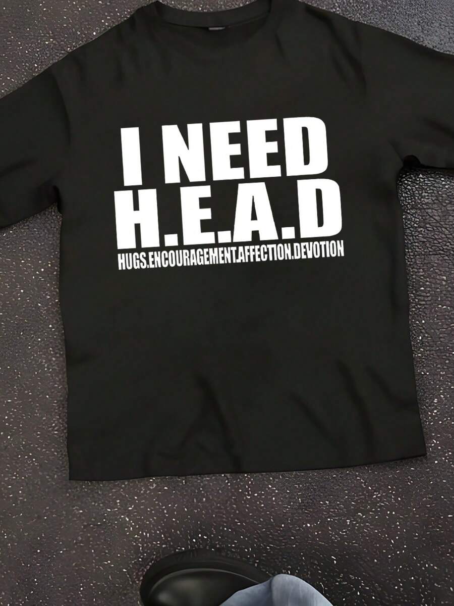 I Need HEAD Oddly Specific T Shirts Unisex Humor Clothing F - 黑色 - 查看 1