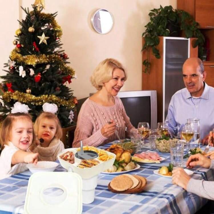 FIAN gernie - Tazón de aperitivos con cubierta anillo de silicona reutilizable para vaso bandeja de aperitivos para accesorios de taza - Beis - Añade 2