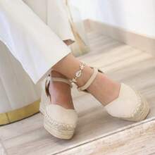 angelica Women Wide Fit Pumps - Màu be - Xem 3