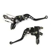 7/8英寸可调式CNC铝合金摩托车刹车总泵和离合器总泵刹车泵总成 - A - 查看 4