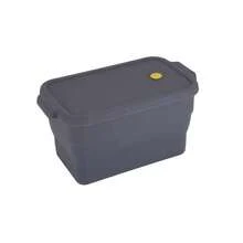 1pc Silicone Toast Bread Baking Pan, Foldable & Collapsible Design, Airtight Lid Food Storage Container, Ice Cube Tray, Non-Stick Toast Bread Mold, Large Capacity Multi-Functional DIY Baking Tool - Grey - View 14