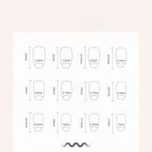 4 Boxes 96Pcs Short Squoval Press On Nails 24PCS Geometric Chic Design Press On Nails In Soft Sweet Nude, Short Ballerina Oval False Nails, Elegant & Fresh Spring  Style Fake Nails For Women, Girls & Wholesale, Ready-To-Wear For Daily, Date, Party Manicure.Acrylic Nail Kit,Uñas Postiza,New Years,Nails Short. - 混合裝450 - 查看 8