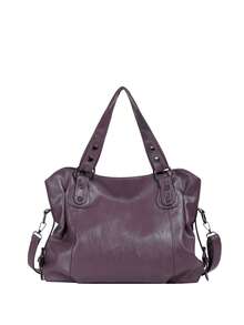 新款大容量休闲手提包 - 紫色 - 查看 8