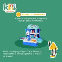 TendenciaMaletin Bus Hospital Juguete 29 Piezas Azul AceroCalidad premium - Azul acero - Ver 3