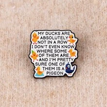 Lapel Enamel Pins And Brooches Badge Pins For Backpacks Bags Backpack Cool Decoration Friend For Gifts - Multicolor - View 8