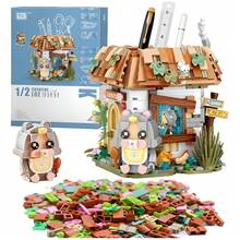 Adult Building Block Sets - Baby Pink - View 2