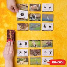 The Young Scientists Club Juego de pistas de animales, kits STEM en casa para niños de 5 años en adelante, juegos de animales para jóvenes científicos, juegos de fiesta y actividades infantiles, amarillo,37425346 - Gris Claro - Ver 6