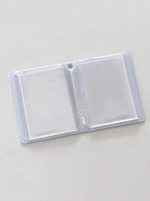 可爱PVC照片卡套，偶像粉丝聚会卡册，照片收纳卡书，卡套，信用卡身份证收纳袋，适合女性、女孩、妈妈、室友、家人、朋友，相框收纳袋，卡套，即时照片夹，身份证收纳礼物，生日、毕业季 - 彩色 - 查看 5