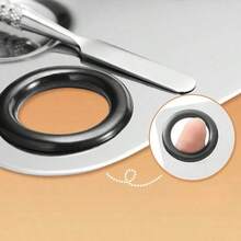 2pcs Professional Stainless Steel Makeup Palette Cosmetic Palette With Spatula Tool For Nail Art Eye Shadow Eyelash Makeup Professional Pigment Blending, Cosmetic Mixing Makeup Palette Spatula Makeup Artist Tool, Beauty Salon Color Cream Mixing Palette With A Spatula Makeup Nail Art Palette - Silver - View 9