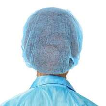 Gorro de tira no tejida desechable, gorro antipolvo para taller de Hotel, gorro de ducha azul y blanco para Spa, accesorios de belleza para peluquería, Uds. NTGF - verde-100 piezas - Ver 9