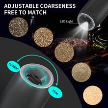 1pc Electric Salt And Pepper Grinder, Gravity Sensing Automatic Salt And Pepper Mill, Battery Operated (Batteries Not Included), Visible Capacity Container, Suitable For Outdoor BBQ, Home Kitchen, Restaurant, Party - Multicolor - View 5