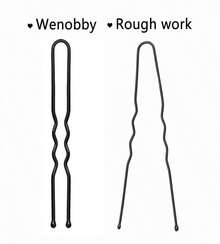 U Shaped Hair Pins For Buns, 100 PCS 28" Hair Pins For Women Hair Styling With Thick Hair - MàuA - Xem 2