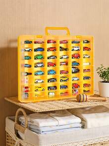 1pc 48-Compartment Storage Box, Suitable For Nursery, Bedroom, Playroom, Mini Toy Brand Series, Miniature Models (Box Only) - Multicolor - View 6
