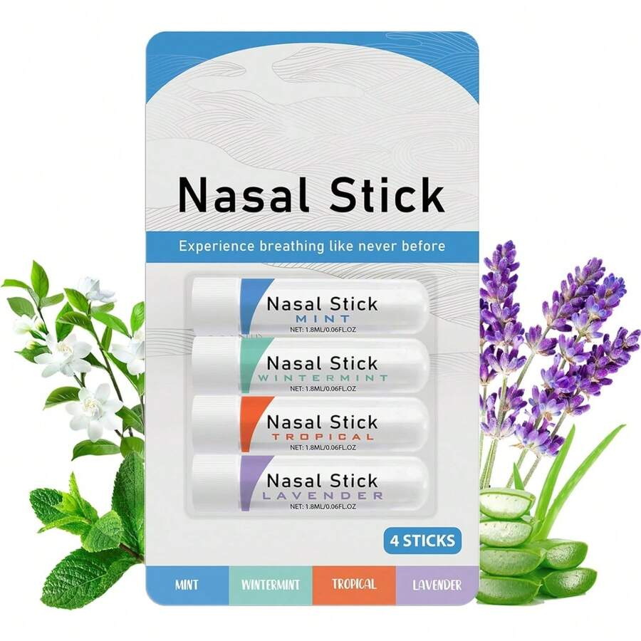 (Pack Of 1) Stick Boost Energy Set, Nose Inhaler Stick, N.A.S.A.L Stick ...