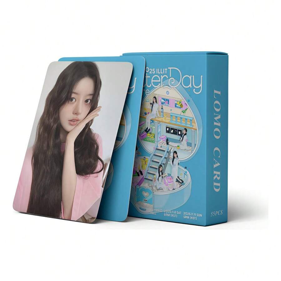 Tendencia55 Photocards Illit - Fan Meeting Glitter Day 2025 Illit Fan Meeting Glitter day 2025 Calidad premium