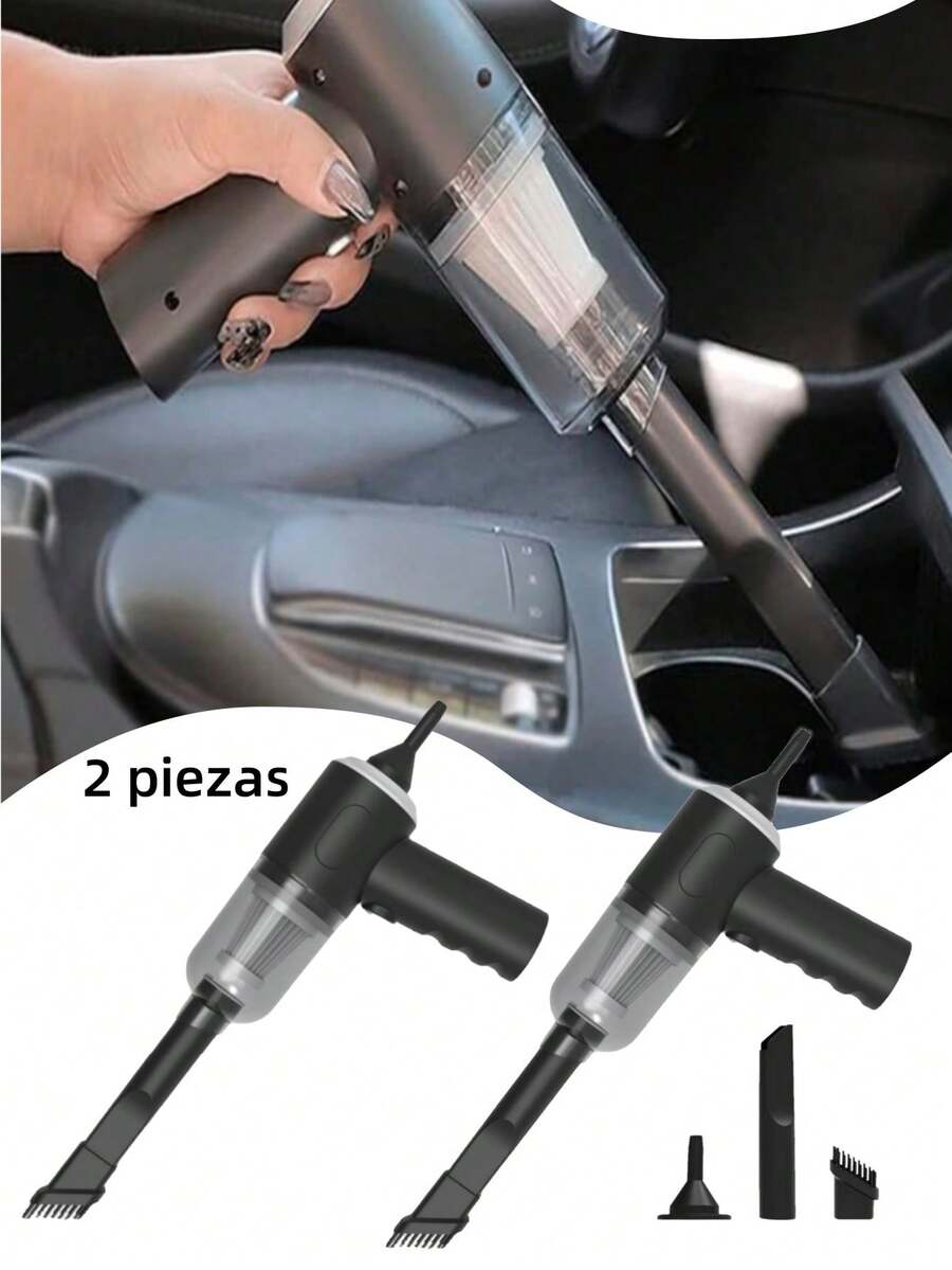 Car Vacuum Cleaner - 2 Pieces - View 1