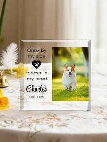 Personalized Pet Paw Memorial Acrylic Ornament-19styles,Personalized Pet Gift With Your Own Photo For Pet Lovers, Custom Pet'Name, Custom Picture In Memory Of Pet, Pet Loss Sympathy Gift, Dog Bereavement Gift, Memorial Gifts For Loss Of Pet - Multicolor - View 31