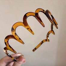 2pcs Leopard Print Women Elegant Big Wave Headbands, Fluffy Daily Wear Hair Bands,Hairband,Hair Hoop ,Gifts Hair Accessories - Nhiều màu - Xem 6