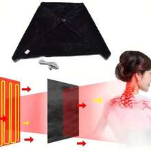 Ergonomic Heated Shawl For Office, Winter Shoulder & Neck Warmth Device, Thoughtful Holiday Gift For Parents - Warm Body Tool - Picture Color - View 4