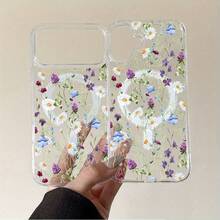 Funda de teléfono a prueba de golpes Funda de teléfono: 1-Pack de lujo con patrón de flores creativo, funda magnética a prueba de golpes para iPhone 17 Series, compatible con iPhone 17/17 Pro/17 Pro Max/17 Air/16e/16 Pro Max/16 Pro/16/15/14/13/12/11 CX1 funda protectora a prueba de golpes para chicas y mujeres - 1 pieza - Ver 1