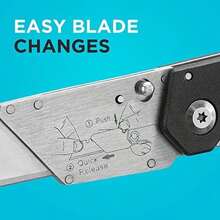 BLACK+DECKER Cuchillo utilitario, plegable, paquete de 2 (BDHT10001) - / - Ver 5