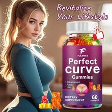 Fulimiks BBG & BBL Women Breast Enlargement Gummies, Multivitamin & Herbal Blend, For Firming, Lifting & Smoothing Contours, Ideal For Fitness, Body Confidence - 1 chai - Xem 6