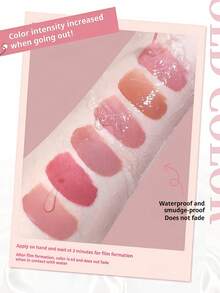 NOVO Long-Lasting, Non-Transferring Matte Lip Gloss, Liquid To Matte Texture, Soft Focus Nude Effect, Matte Makeup Finish, Quick Drying, Great Gift For Women, Birthday, Holiday, Graduation, Party, Fashion Makeup - 812# Fragrant Milk Tea - View 6