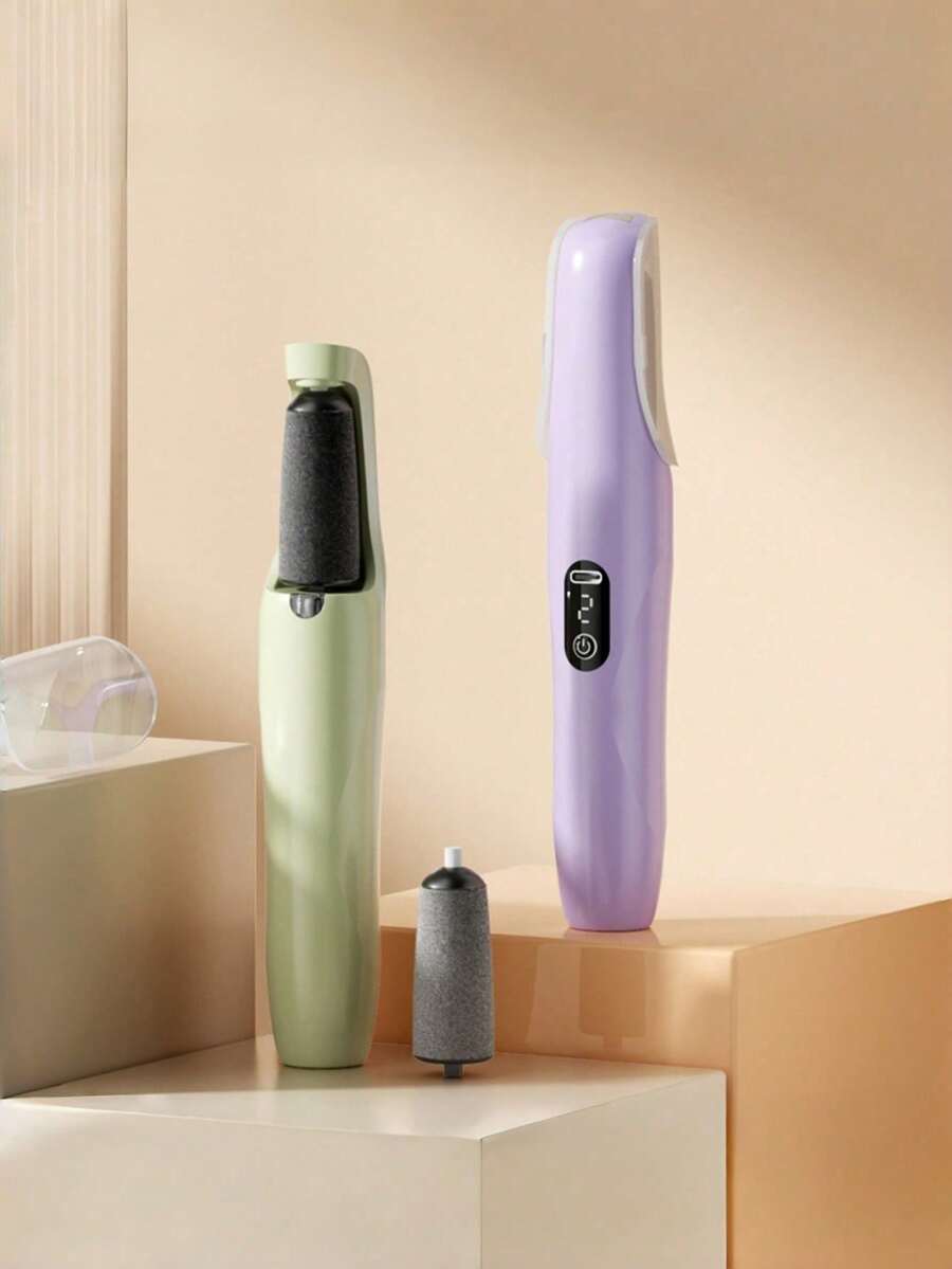 1pc Rechargeable 300mAh Electric Foot Grinder, For Foot Grinding, Callus Removal, Foot Care, Rechargeable, Foot Beauty, Electric Foot Grinder, Foot Care Tool, Foot Beauty Device, Foot Callus Remover, Rechargeable Foot Therapy Tool