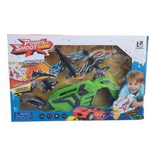 TendenciaJuguete Pistola Lanzador De Aviones Y Coche Catapulta NiñosCalidad premium - Verde - Ver 1