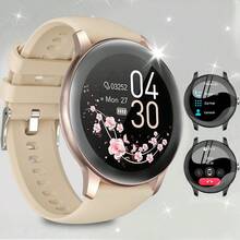 Smartwatch With Wireless Calling/Dialing, Multiple Sports Modes, Incoming Call Alert And Rejection, SMS Notification, Customizable Wallpaper, Compatible With IOS/Android - Round Dial - View 15
