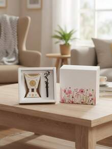 A Set Of Exquisite Middle Eastern - Style Incense Burner SetHoused In An Elegant Package, This Set Serves As A Stylish Home Decor Piece, Functioning As An Aroma Diffuser, Incense Burner, And A Festival Tabletop Ornament.