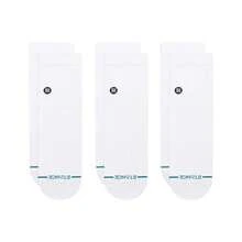 Stance Icon Quarter Socks [3 Pack] - white - 查看 2