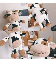 TendenciaPeluche De Kawaii Vaca Lechera De Niños Juguete Regalo 30 Cm Color MixtoCalidad premium - Color mixto - Ver 5