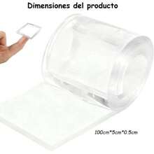 Patas de Goma Autoadhesivas, Topes de Goma Autoadhesivos, Manteles Individuales, Alfombrillas Reductoras de Ruido, Almohadillas Amortiguadoras para Puertas, Protectores para Patas de Sillas,37423404 - Multicolor - Ver 5