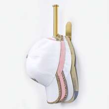 Giá treo mũ lưỡi trai bằng thép không gỉ, móc treo mũ gắn tường với keo dán chắc chắn và tùy chọn khoan, giá đựng mũ tiết kiệm không gian cho cửa ra vào, phòng ngủ, tủ quần áo, lối vào, nhà để xe và ký túc xá, dễ dàng lắp đặt cho cả mũ vành rộng và mũ vành thấp, giá trưng bày gọn gàng trên tường, món quà lý tưởng cho du lịch, mũ thể thao ngoài trời, sắp xếp nhà cửa cho các dịp lễ, Halloween, Lễ Tạ ơn, tiệc Giáng sinh và cập nhật tủ quần áo theo mùa. - Nhiều màu - Xem 5