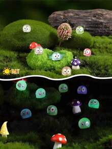 مجموعة كرات الفحم المضيئة الصغيرة 150/100/50/20/5/1 قطعة، تمثال غبار الجنية، زخرفة صغيرة، ديكور حديقة الجنية، ديكور المنزل، اكسسوارات ديكورية مضيئة، هدية رأس السنة، هدية عيد الحب، ديكور السيارة - متعدد الألوان - مشاهدة 7