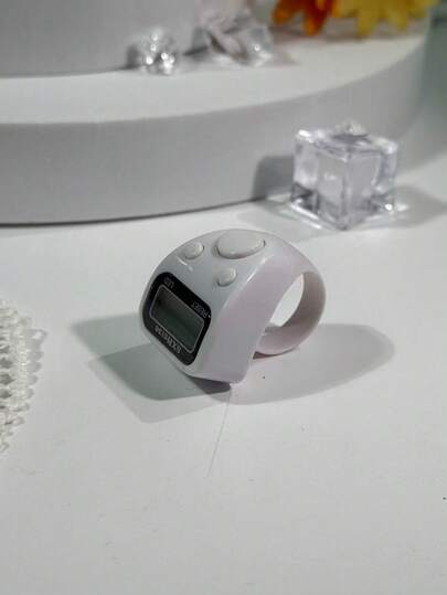 全新定制戒指计数器，带 LED 一键复位功能，显示清晰，操作流畅，多种颜色可选，中东阿拉伯电子计数器，男女皆宜，适用于斋月祈祷计数、运动计数、仓库计数、人流计数、开斋节送礼等。