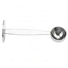 2-In-1 Coffee Spoon And Tamper, 1 Tablespoon Measuring Spoon Made Of Stainless Steel For Coffee Beans, Loose Tea, Spices And Ground Coffee - Bạc - Xem 7