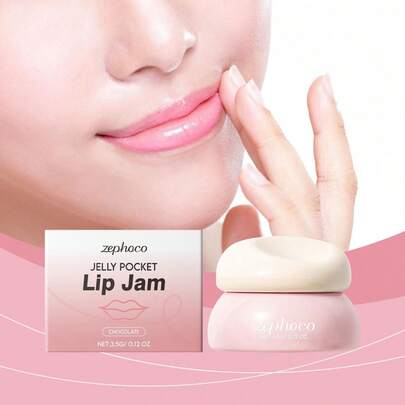 Zephoco Chocolate Color Moisturizing Lipstick Nourishing Moisturizing Non-Sticky Lightening Lip Lines Care Lip Hydration
