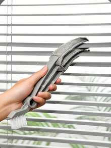 Multi-Functional Venetian Blind Duster Brush, Car Air Vent Cleaning Beauty Tool Brush, Car Washing Dust Removal Window Brush - Multicolor - View 13