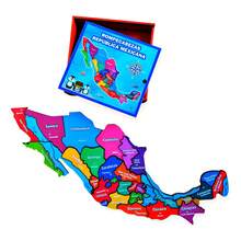 TendenciaRompecabezas Republica Mexicana Madera Juguete DidacticoCalidad premium - 1 - Ver 9