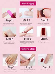 SANRIO Bộ 24 miếng dán móng tay hình bầu dục chấm bi đỏ kiểu mắt mèo Pháp, kèm nơ trang trí dễ thương, phù hợp cho nữ sử dụng hàng ngày và dự tiệc. Đi kèm 1 lọ keo và 1 dũa móng, hoàn hảo cho móng giả acrylic. - Nhiều màu - Xem 5