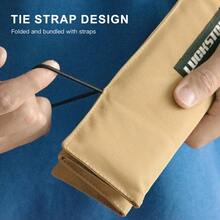 Khaki Outdoor Multifunctional Mat - Waterproof And Insulating Foldable Mat For Camping, Picnics, Hiking And The Beach, Portable Seat Cushion And Garden Mat