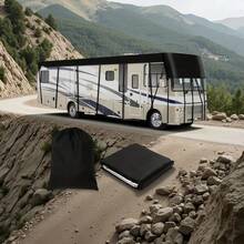 210D Waterproof Motorhome Roof Top Cover, Sunshade & UV Protection Caravan Awning Tent