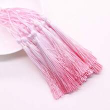 2026 New Gradient Tassel Hanging Rope Marking Pendant Polyester Silk Tassel For Handmade Jewelry Making Accessories DIY Handicrafts - Multicolor - View 2
