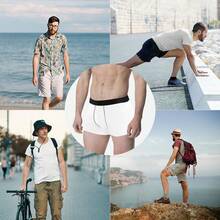 Custom I LOVE MY GIRLFRIEND Boxers Briefs For Men, Personalized Boxers With Face Mens Funny Underwear With Photo, Personalized Gift For Your Boyfriend Or Husband This Christmas, Valentine's Day, Birthday, Anniversary XS-4XL - 風格 02 - 查看 5