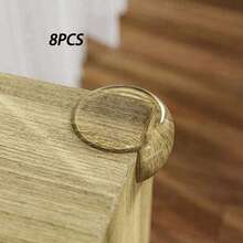 1/3/8PCS Baby Corner Protectors - Furniture Edge Guardty Bumpers - Child Proof Cushion Cover To Protect Sharp Corners Of Your Furniture & Table - Transparent