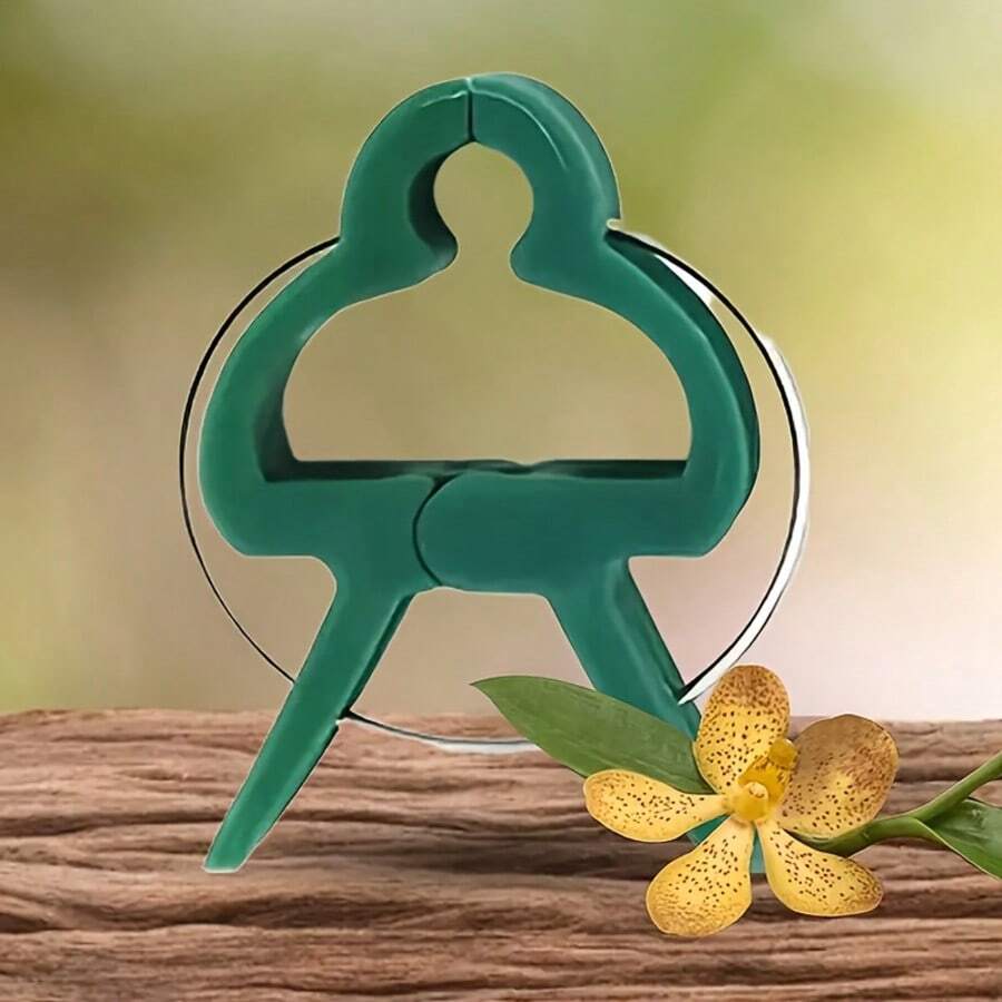 25/70 Peças Clipes de Suporte Reutilizáveis para Plantas Verdes - Material Plástico Durável, Adequado para Jardim e Estufa, Design Ajustável, Não Danifica Tomates, Vinhas, Plantas Trepadeiras - Aplicável para Quintal, Gramado, Exterior, Pode Suportar Vinhas de Tomate, Firmeza de Aperto, Promove o Crescimento de Vegetais