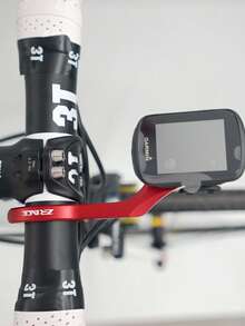 ZRACE Front Mounted Bicycle Computer & Camera Bracket, Compatible With Garmin, Bryton, GoPro, Wahoo And IGPSPORT Bicycle Computers And Cameras - Black - View 5